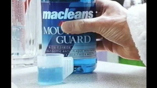 Macleans Active Mouth Guard  1981 TV Commercial