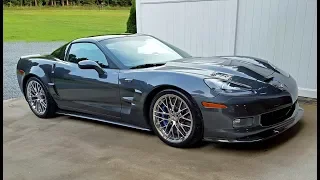 C6 ZR1 10.60 @ 130.76MPH 1/4 mile drag pass in-car