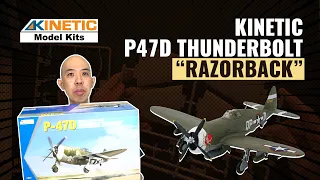 Kinetic | P-47D Thunderbolt "Razorback" 1/24 Unboxing | #askHearns