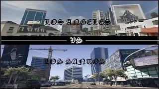 Los Angeles Vs Los Santos - Comparison # 2