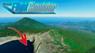 Сел в кратор вулкана ✈️ Microsoft Flight Simulator 2020