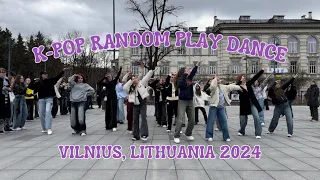 [KPOP IN PUBLIC] K-pop Random Play Dance in Vilnius, Lithuania 2024