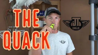 Duck Calling - How to quack on a duck call (How to Quack and fundamentals)