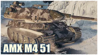 AMX M4 mle. 51 • THE RIPPER • WoT Gameplay