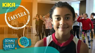 Lakysha tanzt zur Weltmeisterschaft | Schau in meine Welt! | Mehr auf KiKA.de