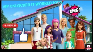 unlocked barbie dreamhouse adventures characters and all VIP stuff