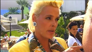 Brigitte Nielsen in Cannes to Launch Her TV Career