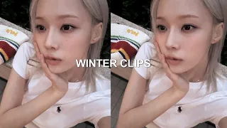 aespa winter clips (with mega link)