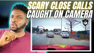 🇬🇧BRIT Reacts To SCARY CLOSE CALLS CAUGHT ON CAMERA!