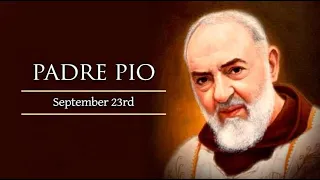 Memorial of St Pius of Pietrelcina (Padre Pio)