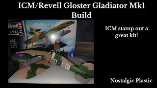 Gloster Gladiator Mk1 ICM/Revell 1/32 Build