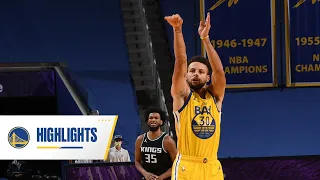 Golden State Warriors Knock Down 23 Threes in Win vs. Kings - January 4, 2021