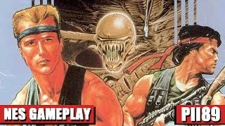 SUPER CONTRA (SUPER C) Nes Gameplay Full Walkthrough [Nostalgia] No Death - 1080p