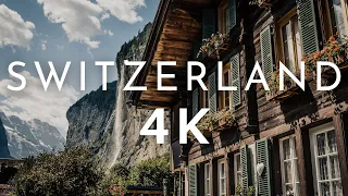 Switzerland 4k Video Ultra HD | Switzerland 4k with Music | Bernese Oberland Switzerland