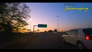#DriveWithMe Evening Drive - Pretoria to Johannesburg, SOUTH AFRICA