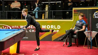 Kelly Fisher vs Seo Seoa ▸ Kamui WPA Women's  World 9-Ball Championship 2023
