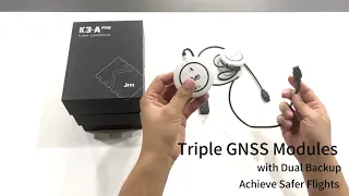 Triple GNSS Modules with Dual BackupAchieve Safer Flights