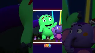 Big Scary Monster at the Spooky Fair Ver 1 #shorts #halloween  #kidssongs #allbabieschannel