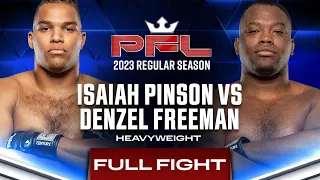 Isaiah Pinson vs Denzel Freeman | PFL 5, 2023