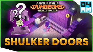 SHULKER DOOR PUZZLE Guide For End Wilds & Broken Citadel in Minecraft Dungeons: Echoing Void DLC