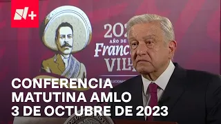 Conferencia de AMLO Hoy / 3 de octubre de 2023