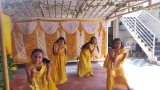 Haldi Dance by Akshaya, Aaradhya, Mani Theertha & Sri Lakshmi