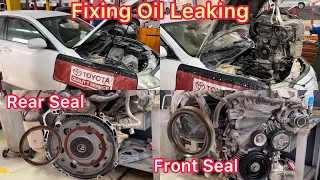 Rear Main Engine Oil Seal Replacement Of Toyota Camry 2002-2010