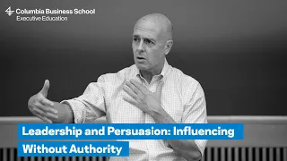 Leadership and Persuasion: Influencing Without Authority