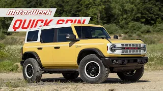 2023 Ford Bronco Heritage Limited Edition | MotorWeek Quick Spin