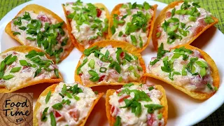 🔥Быстрая закуска на чипсах🔥Snack🔥