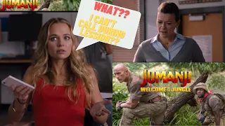 Jumanji: Welcome to the Jungle Bethany Classroom Phone call scene #jumanji