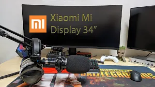 Обзор широкоформатного игрового монитора Xiaomi Mi surface display 34