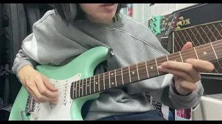 Fender Squier Affinity Surf Green demo