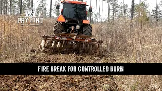 How to: Creating Fire Breaks for Controlled Burn