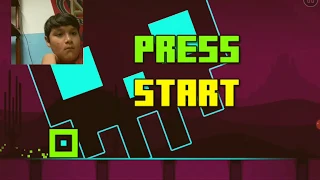 DANTDM THEME SONG!!!! GEOMETRY DASH SUBZERO PRESS START