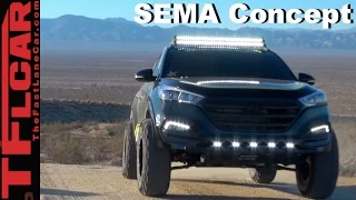 Exclusive: 2016 Hyundai Tucson Rockstar Performance Garage SEMA Concept