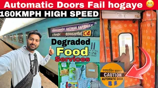 Gatiman Exp High Speed Journey at 160 KMPH •Automatic Doors Fail hogaye•😬
