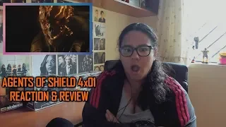 Marvel's Agents of SHIELD 4x01 REACTION & REVIEW "The Ghost" S04E01 | JuliDG