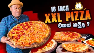 අගල් 18 ක් ලොකු PEPPERONI & BACON CHEESE PIZZA එක 🍕 | Vito Wood Fired Pizza