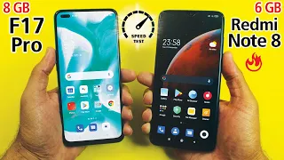 Oppo F17 Pro vs Redmi Note 8 Pro - Speed Test! *SHOCKING*😲