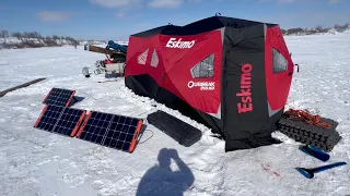 4 Guys 1 Tent: 96 Hours Ice Camping! (BIG FISH)