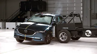 2021 Mazda CX-5 updated side IIHS crash test