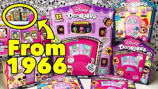 Disney Doorables from 2022 and 1966 Unboxing ALL of them!