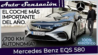 Prueba Mercedes Benz Eqs 580 4 matic 2022 . El impresionante clase S de los eléctricos.