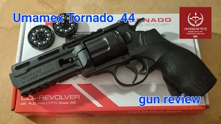 umamex Tornado .44 revolver unboxing and review