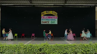 Dance day celebration class 1 performance