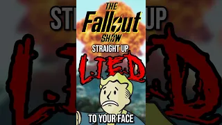 Fallout LIED To You 😱! #shorts