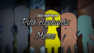 Pink elephant MEME // Gacha club  Little nightmares animation meme -||Little nightmares Kids||-