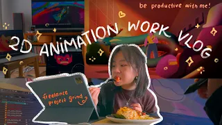 a work week in my life *animation edition*