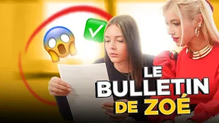 ON A REÇU LE BULLETIN DE NOTES DE ZOÉ ! 😱 (JE NE M'ATTENDAIS PAS À ÇA..)